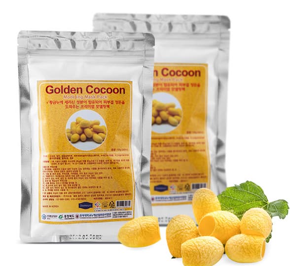 Golden Cocoon Modeling Mask Pack