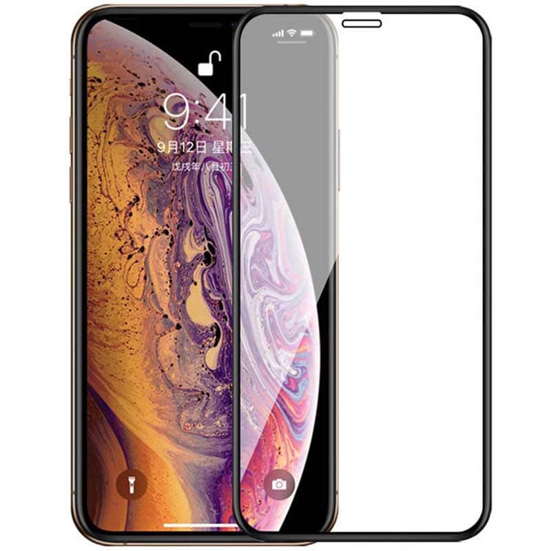 3D Matte tempered glass screen protector for iPhone X_XS