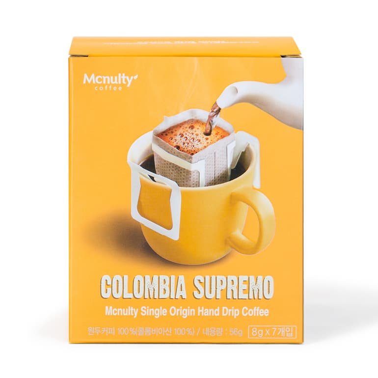 Hand Drip Coffee Colombia Supremo 7 Drip Bags