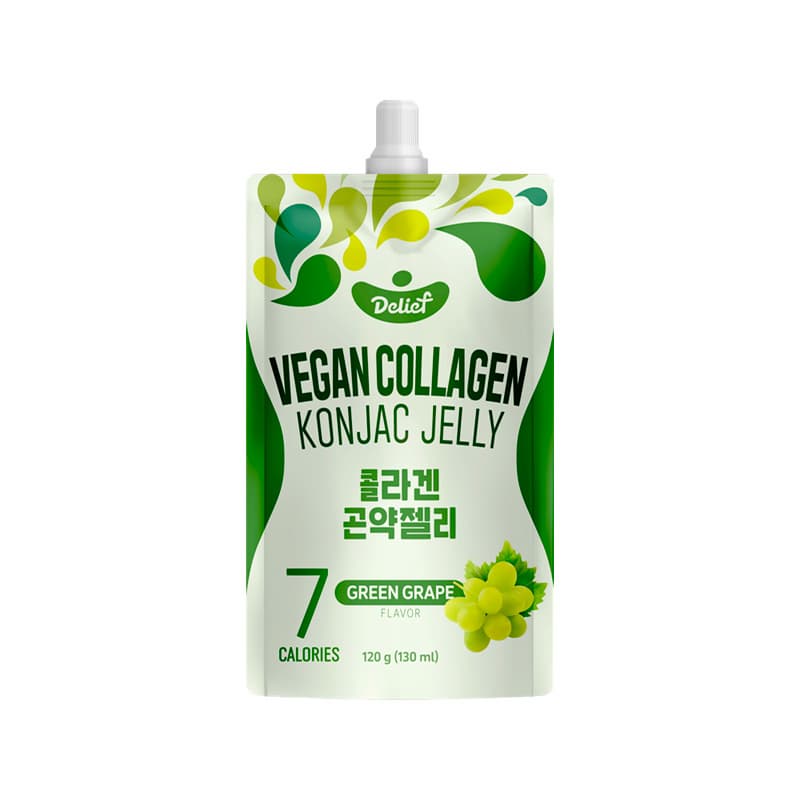 DELIEF Vegan Collagen Konjac Jelly Green Grape