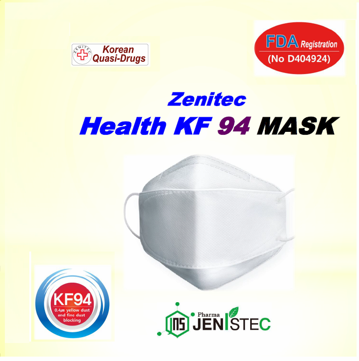 Zenitec Health KF94 MASK_FDA Registration_Korean Quasi_Drugs