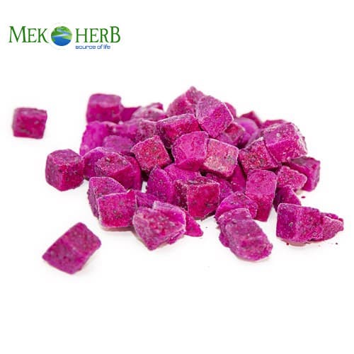 IQF FROZEN RED DRAGON FRUIT DICE