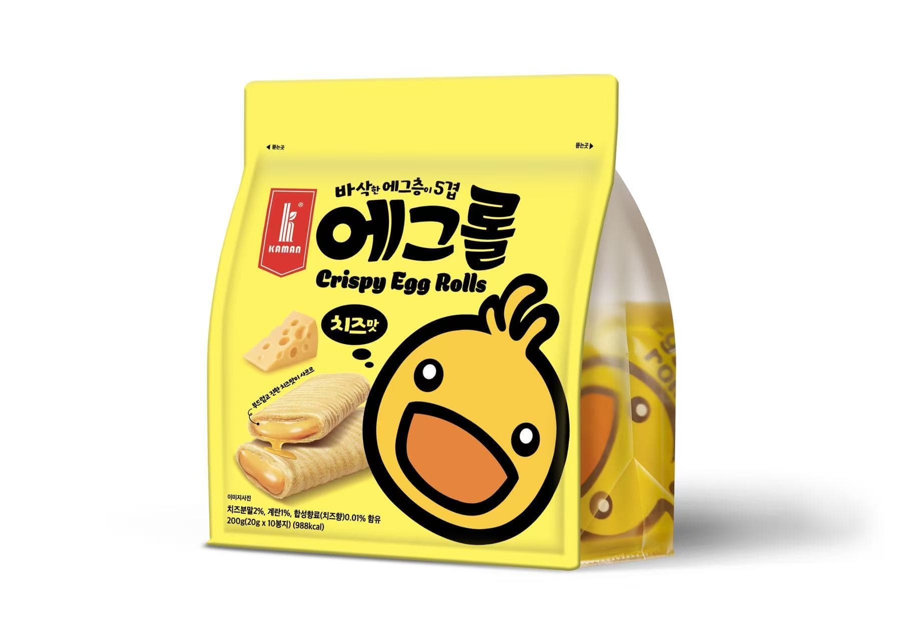 Crispy Egg Rolls Egg Flavor 200g