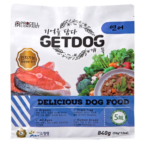 Dog wet feed _GETDOG__salmon flavor