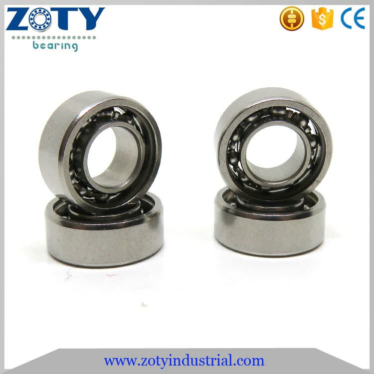 10pcs SMR52 Hybrid Ceramic Bearings – ABEC-7, 2x5x2.5mm, Stainless Steel & Si3N4 Ceramic Balls