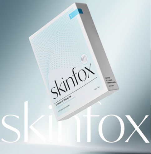skinfox_ V_Neck Lifting Mask_  lifting mask_ whitening_ wrinkle management_ neckline care