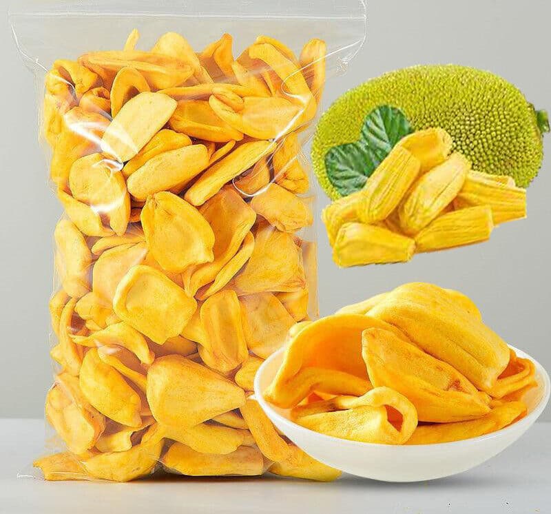 Vacuum fried jackfruit chips OEM packaging wholesale export with good price_Vietnam dried jackfruit