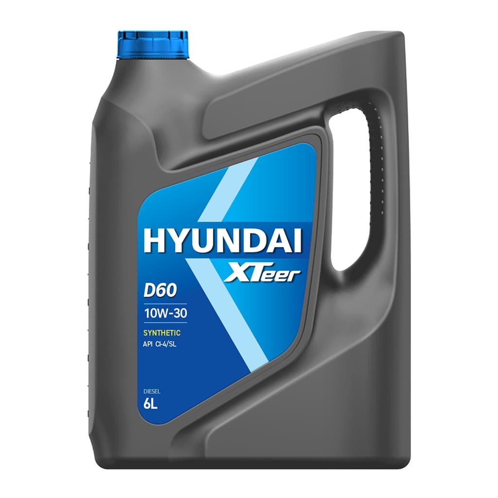 Hyundai XTeer D60 10W_30 Diesel Engine Oil Synthetic SUV RV Passenger Vehicle API CI_4