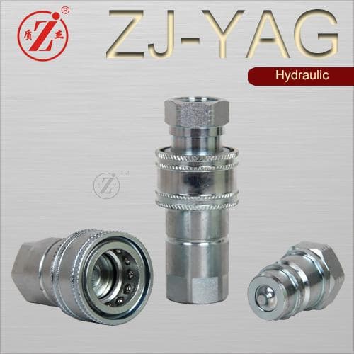 ZJ-YAG ISO 7241-A Quick Action Disconnect Hydraulic Coupling