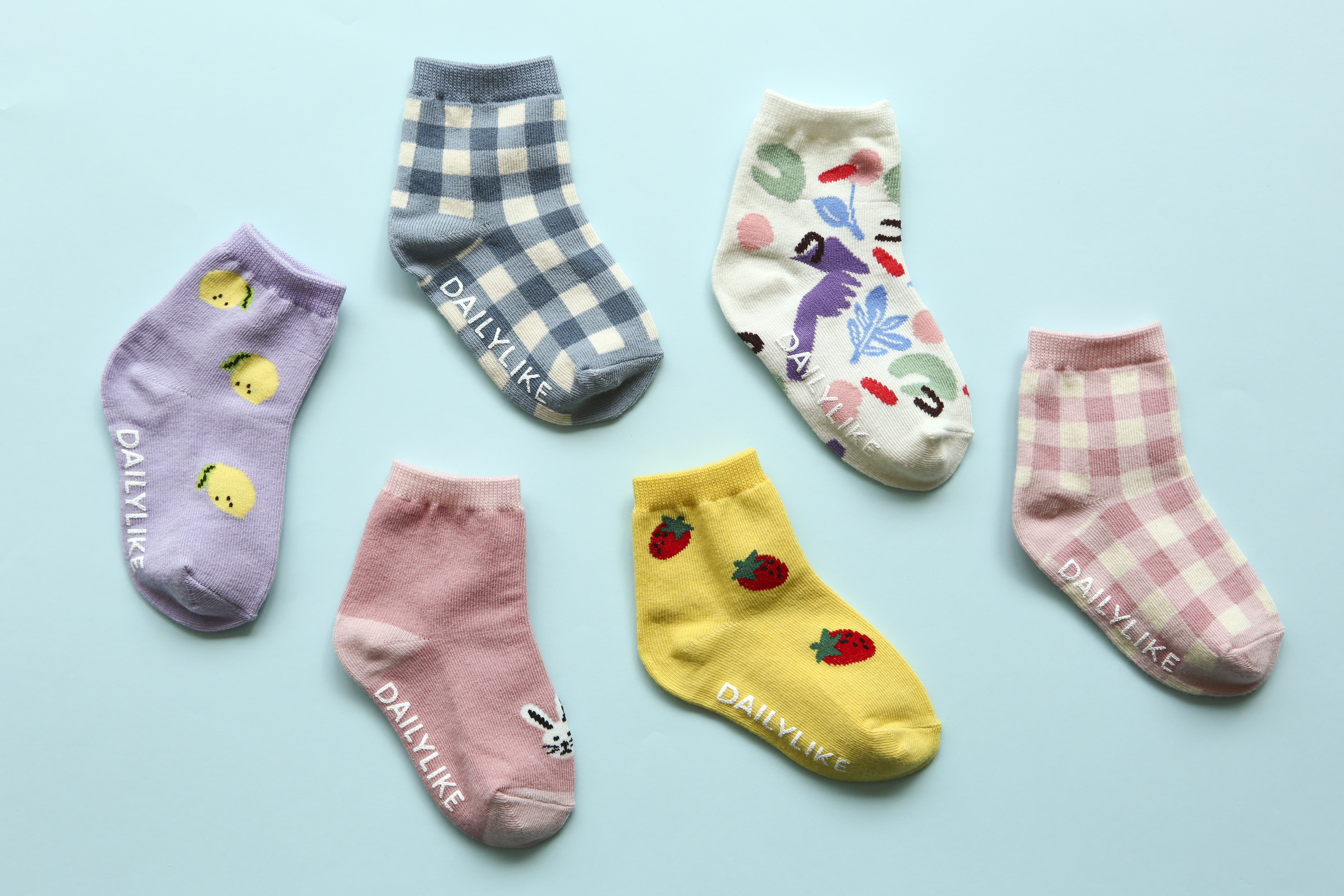 Dailylik Baby _ Kids Socks 6P Set