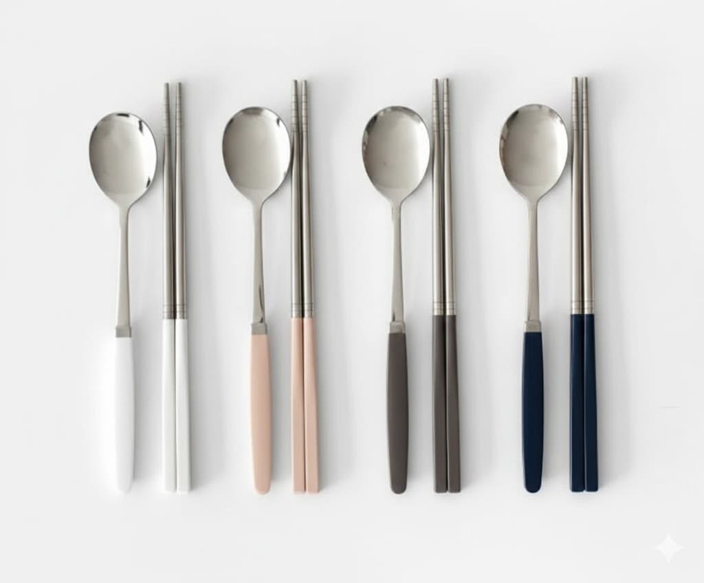 Spoon_ chopsticks_ cutlery set_ spoon and chopstick set