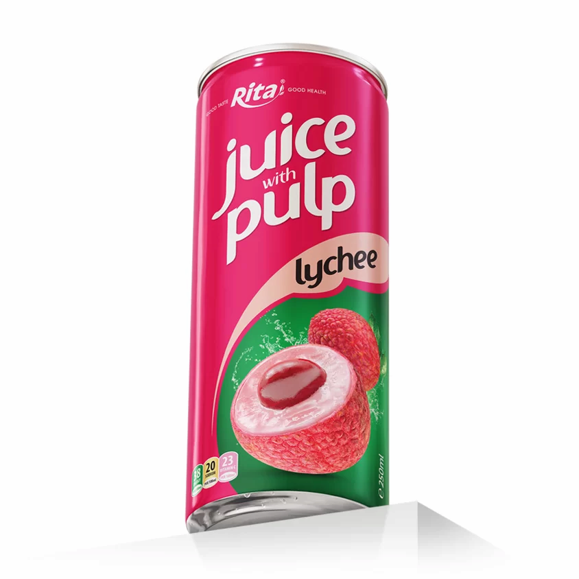 Lychee Fruit Juice With Pulp 250ml