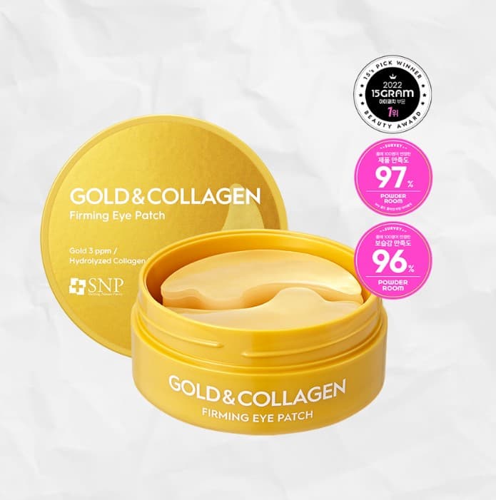 SNP _  Gold Collagen Perming Eye Patch 60 sheets