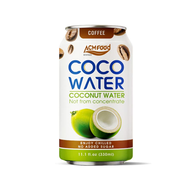330ml ACM Brand Coconut Water With Coffee Flavor from ACM Food Beverage