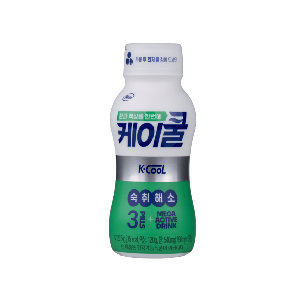 K_COOL Hangover cure helper drink with pill and liquid