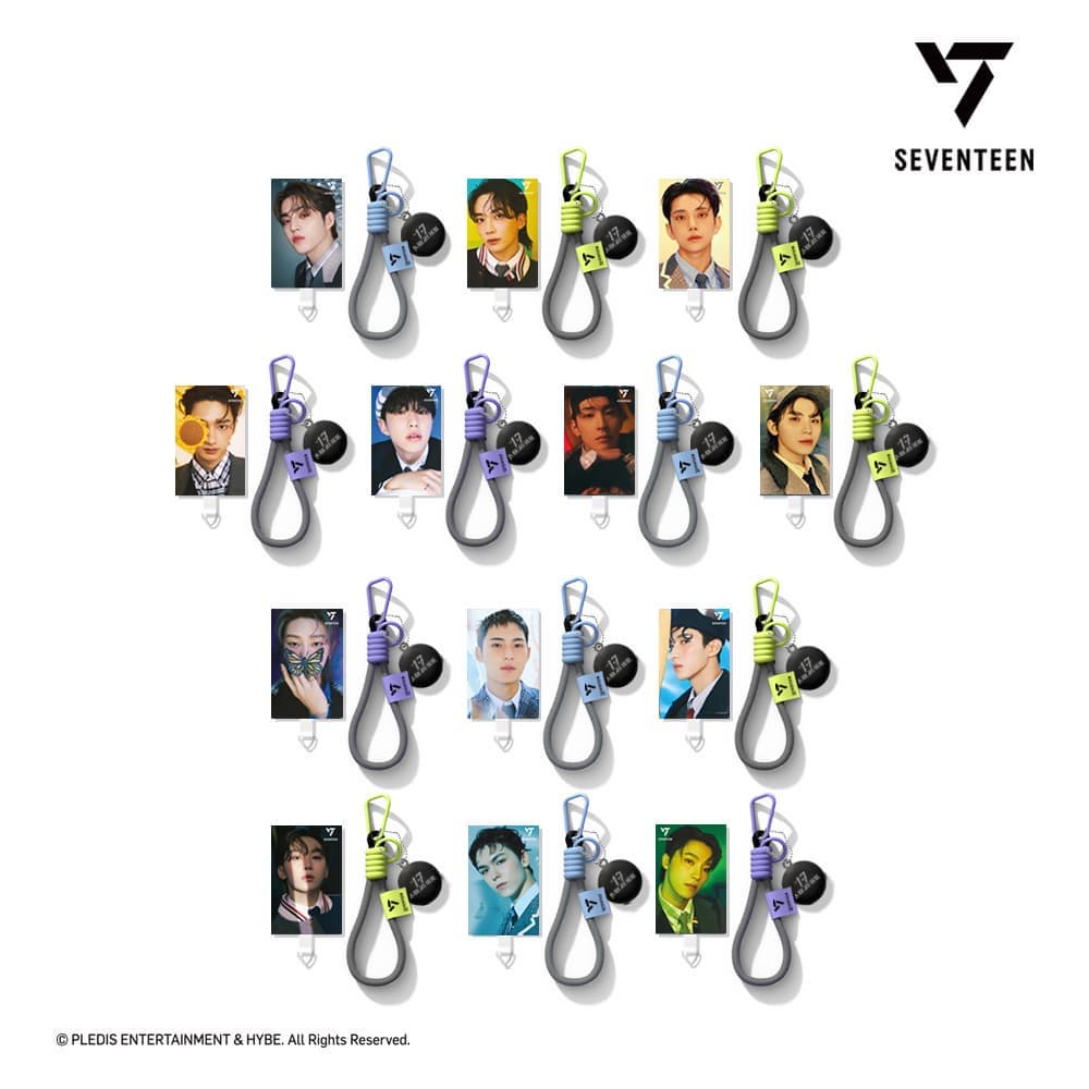 SEVENTEEN Lenticular Phone Tab