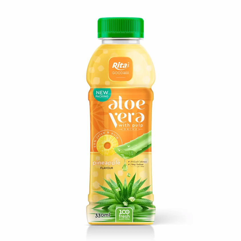 Best Aloe vera With Pulp drink Pineapple