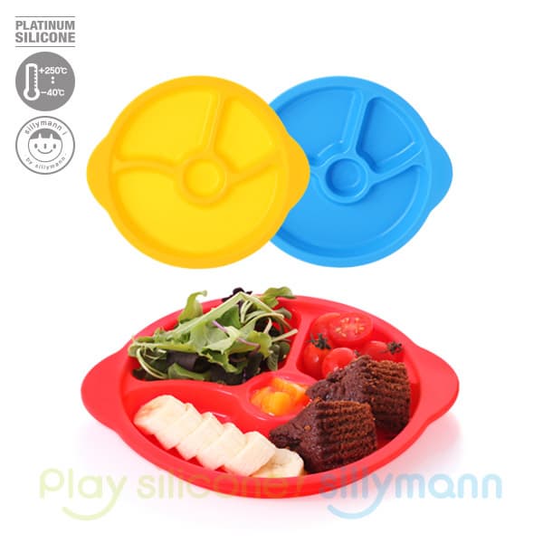 SILICONE KIDS PLATE