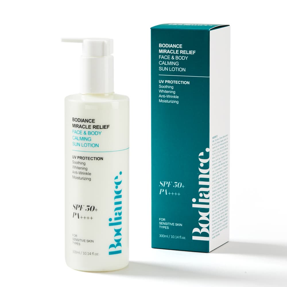 Bodiance Miracle Relief Face _ Body Calming Sun Lotion