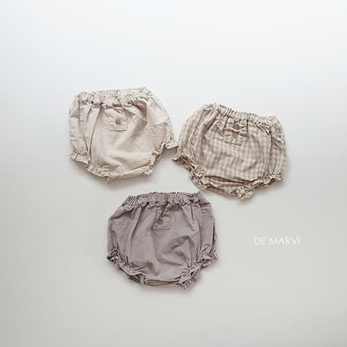 DE MARVI Toddler Baby Infant Shorts Bloomers MADE IN KOREA