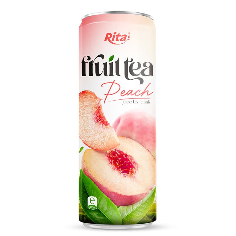 Beverage Distributors Peach Tea Drink 330ml Can
