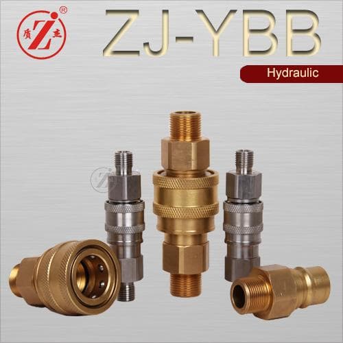 ZJ-YBB ISO 7421 Steel Hydraulic Quick Disconnect Coupler