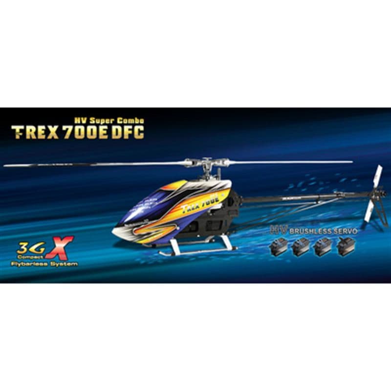 Align T-Rex 700E DFC HV Super Combo Electric Helicopter AGNKX018E15