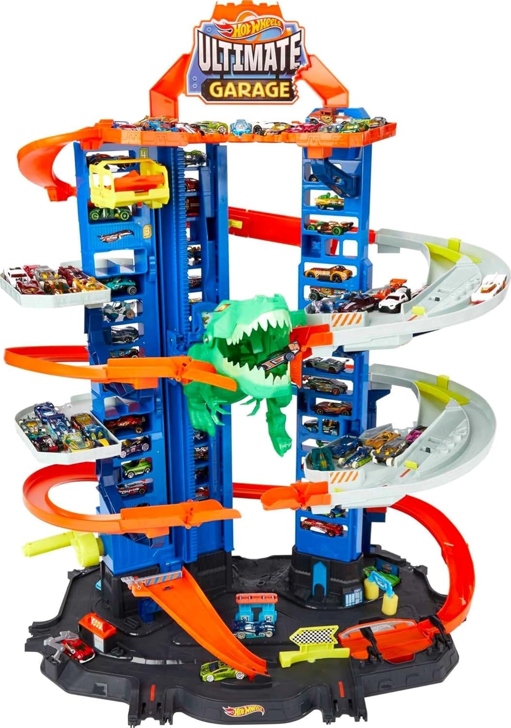 Hot Wheels Ultimate Garage Track Playset _ 2 1_64 Scale Toy Cars____