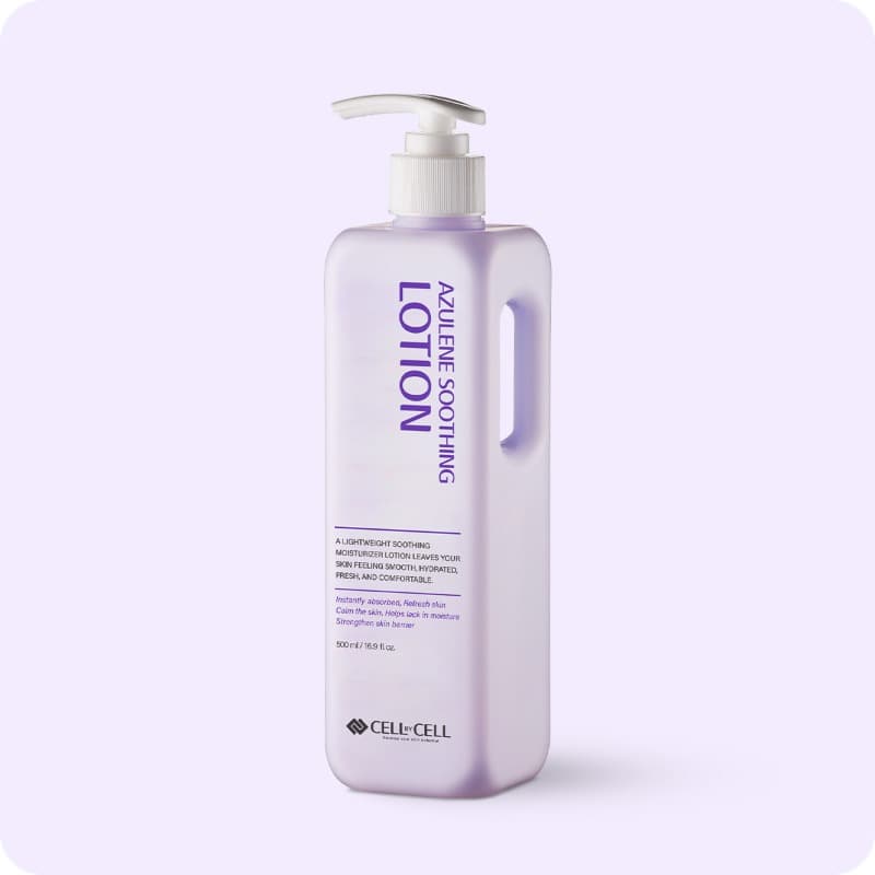 CELLBYCELL _ AZULENE SOOTHING LOTION 500ml