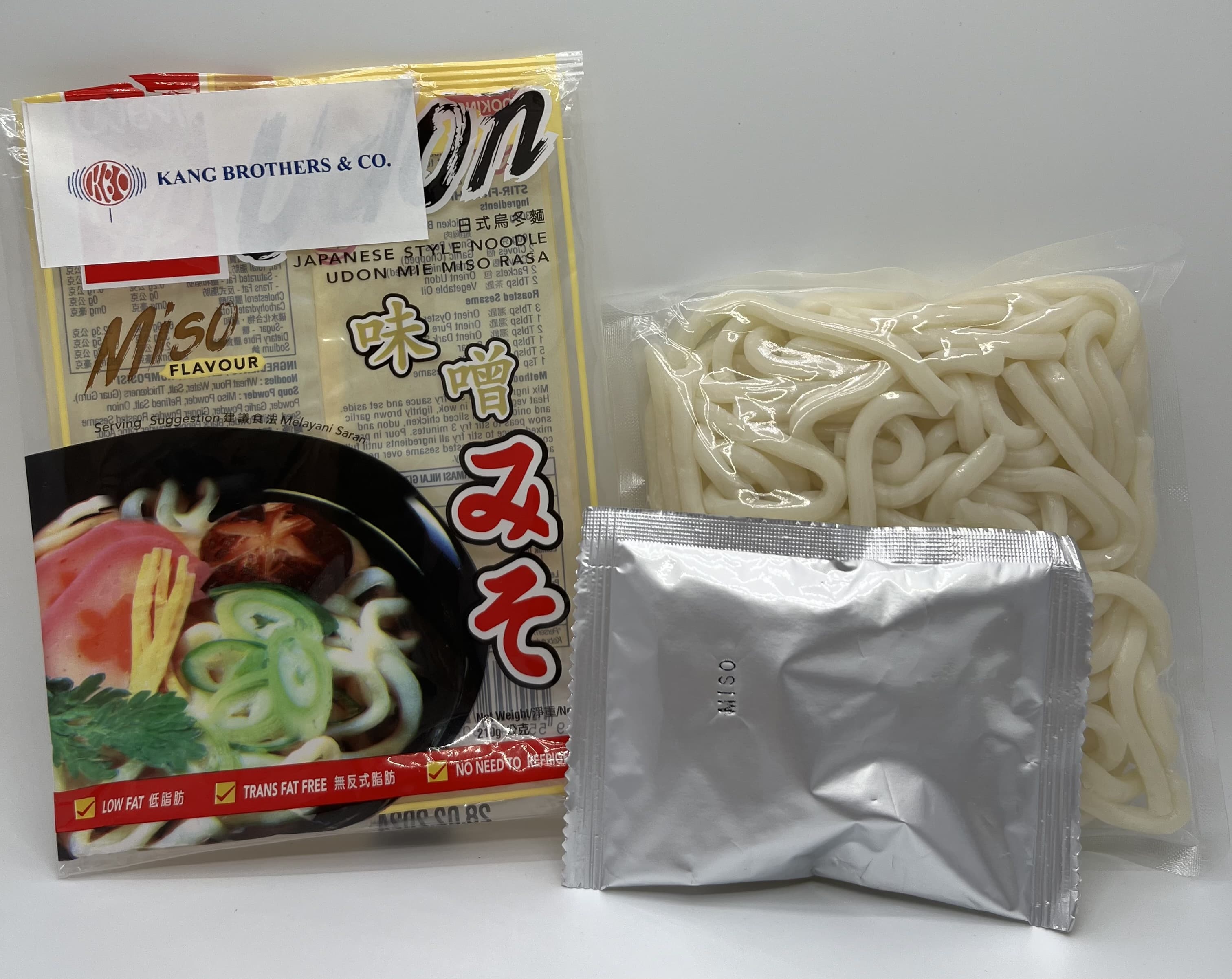 Wet Udon Noodle with Soup Sachet