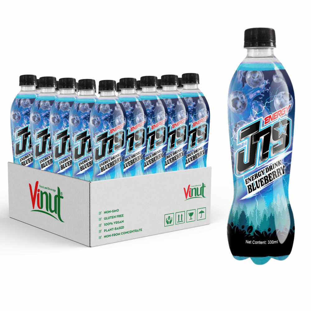 330ml Blueberry Soft Drink Exotic _ Private label_Wholesale Energy Drink Manufacture