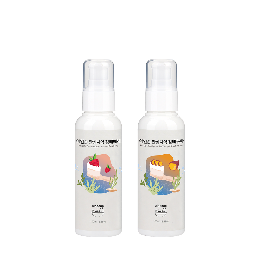 Ainsoap Dog _ Cat Safe Toothpaste _2 Types_ 100ml