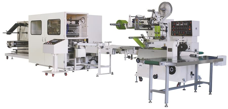 Automatic Wet Tissue Folding _ Packing Machine _Portable Pac