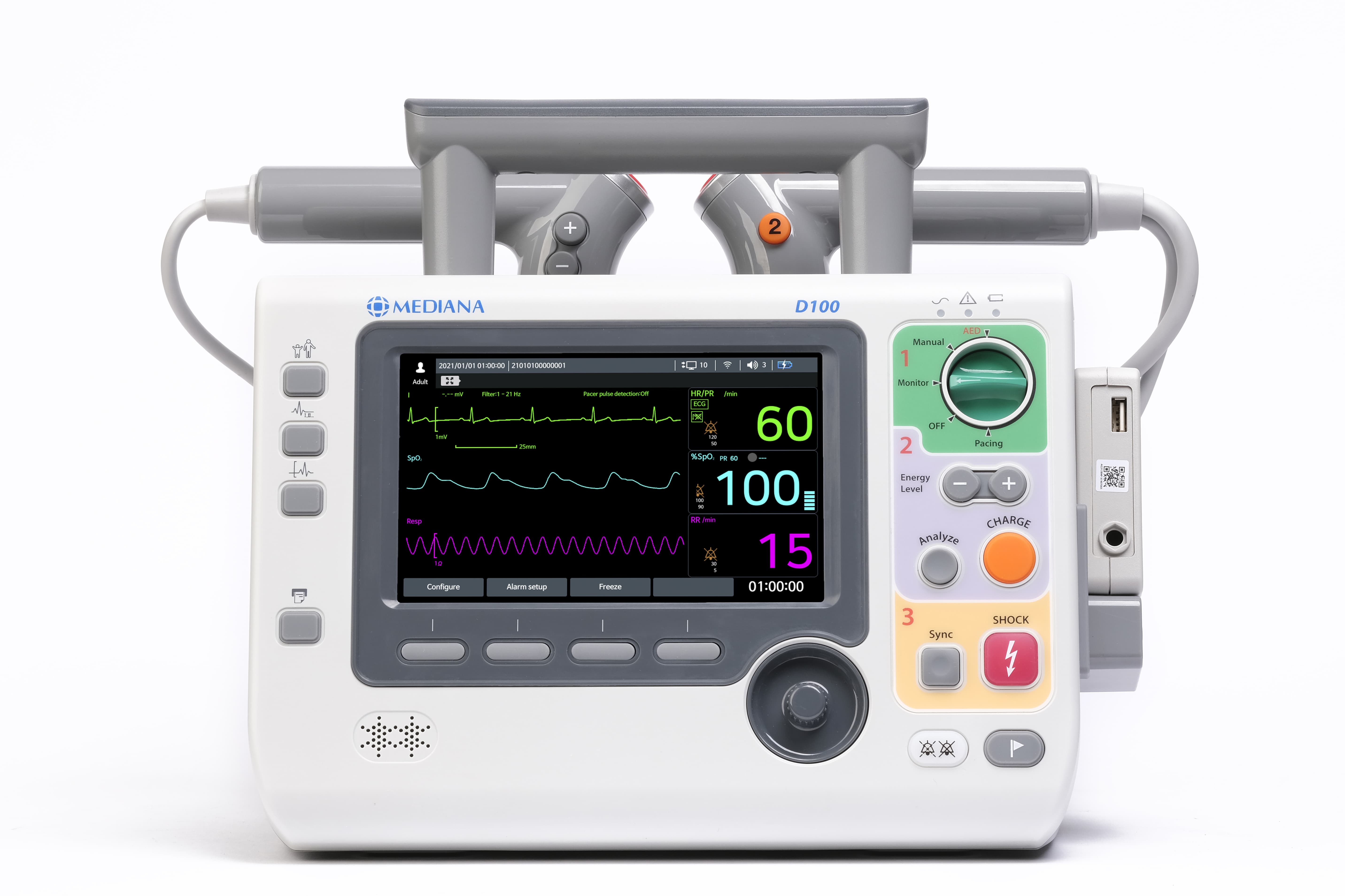 D100 Monitor Defibrillator