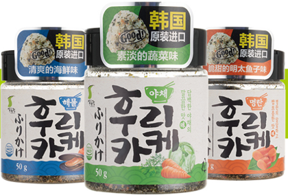 PuReun Jeong Furikake Flakes _Green_ SeaFood_ Pollackroe_