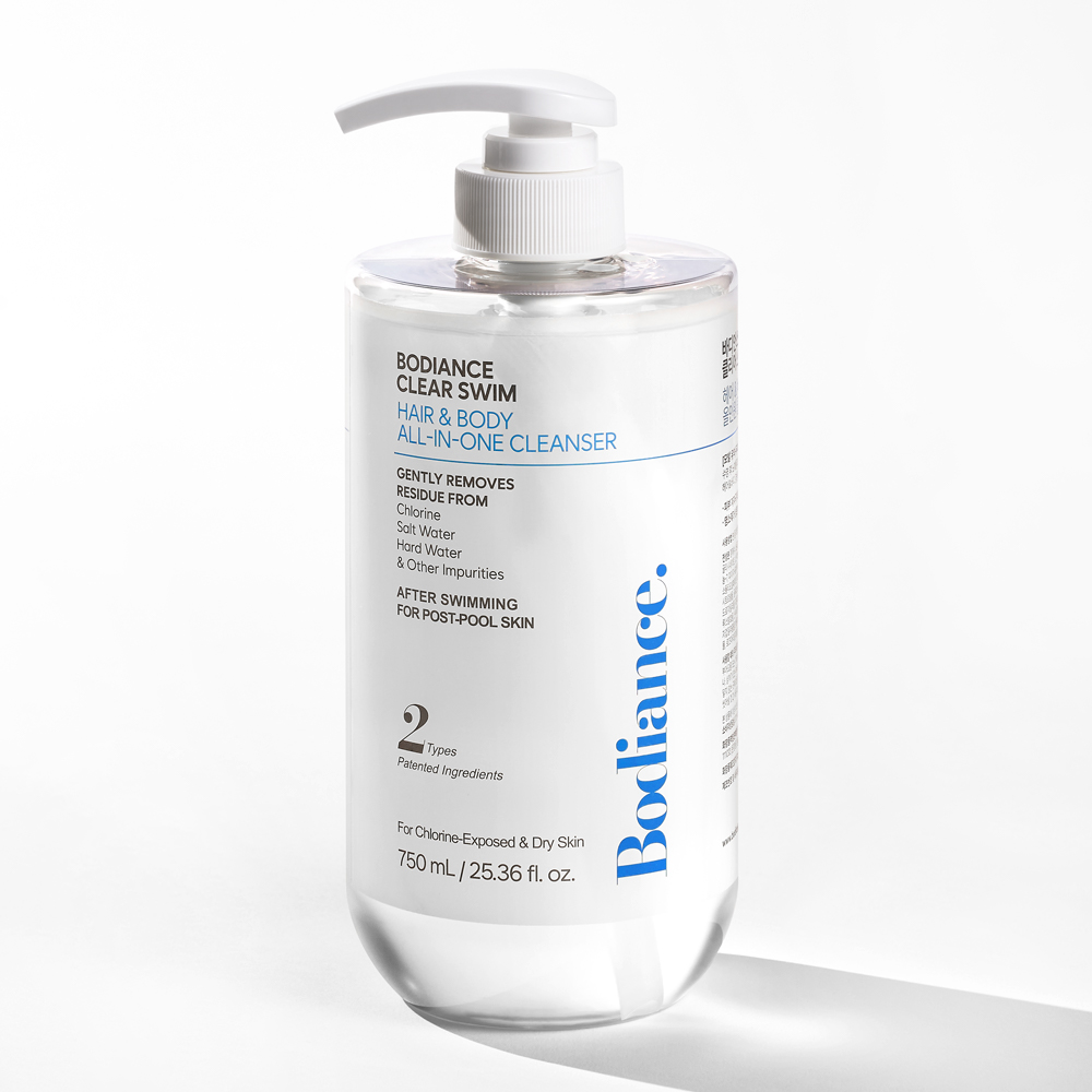 Bodiance Clear Swim Hair _ Body All_In_One Cleanser _L_
