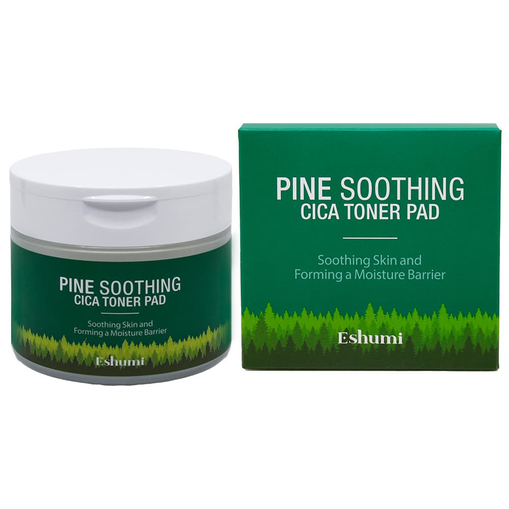 Eshumi Pine Soothing Cica Toner Pad