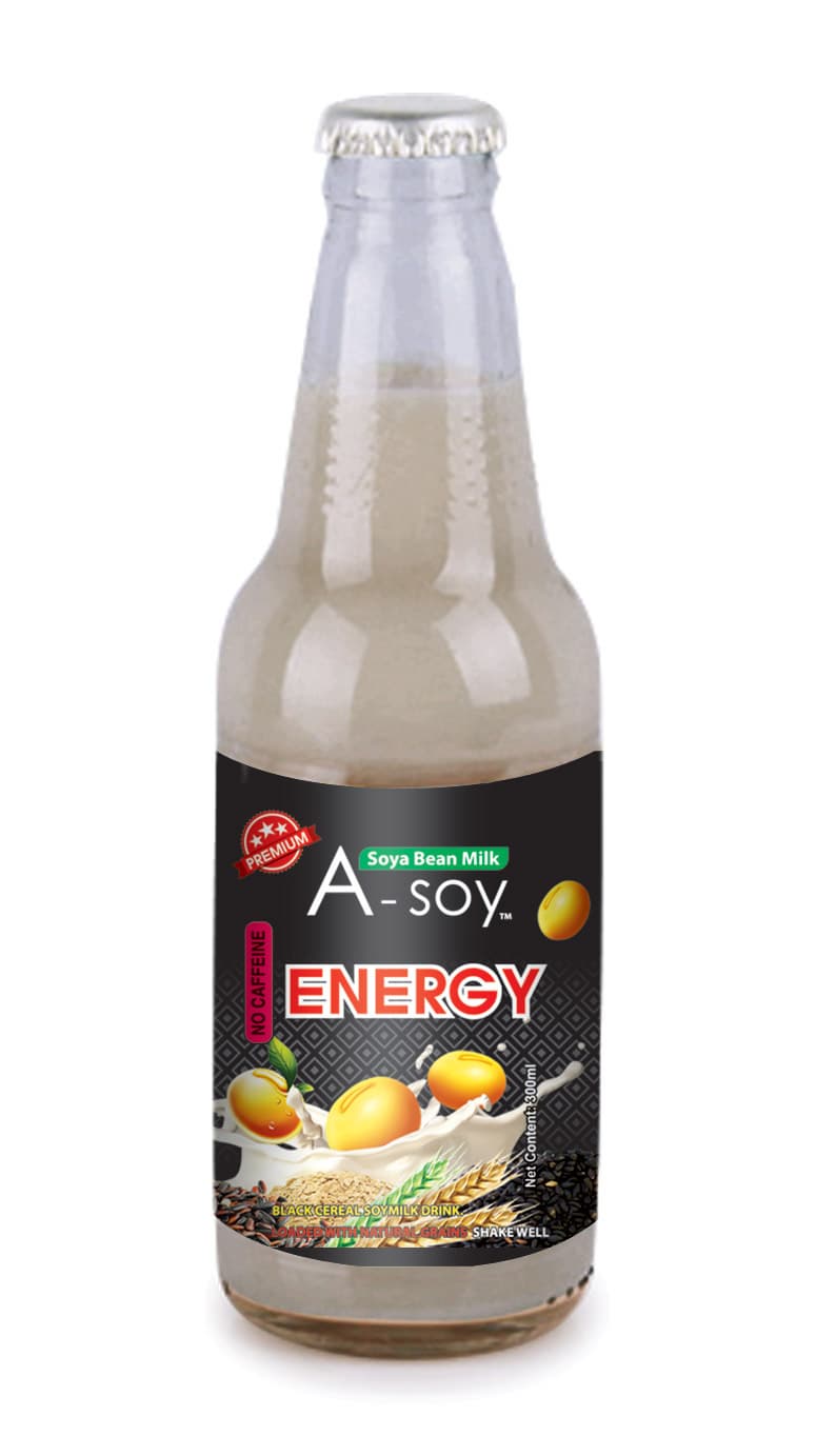 300ml Bottle Soya Energy Milk
