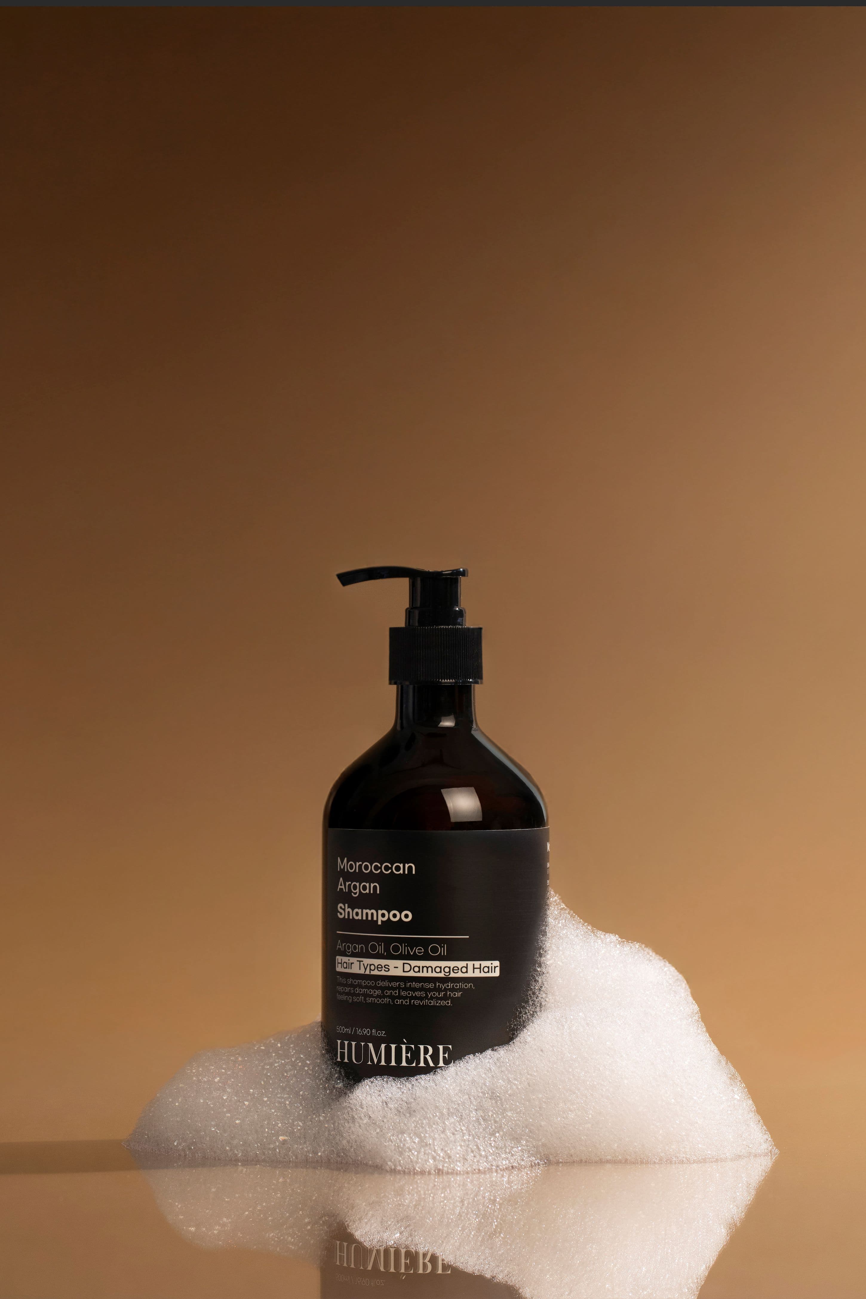HUMIERE MOROCCAN AGRAN SHAMPOO 500ml, Moisturizing Shampoo, Repair ...