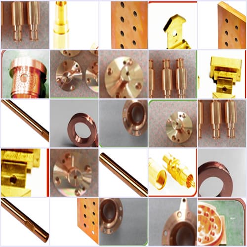 Copper Alloys machining parts