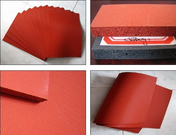silicone rubber sponge sheet mat blanket