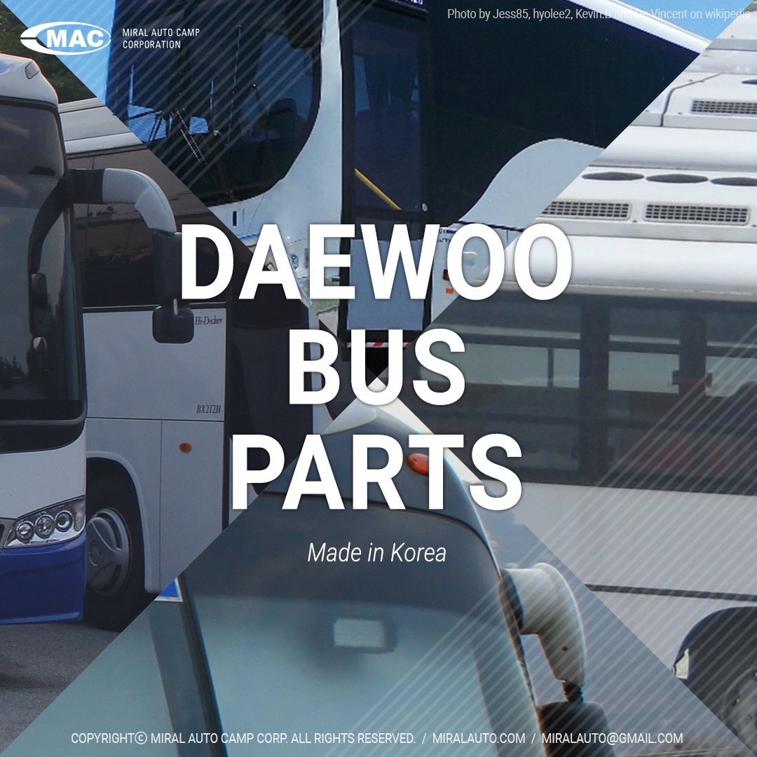 Spare Parts for Korean Daewoo Buses