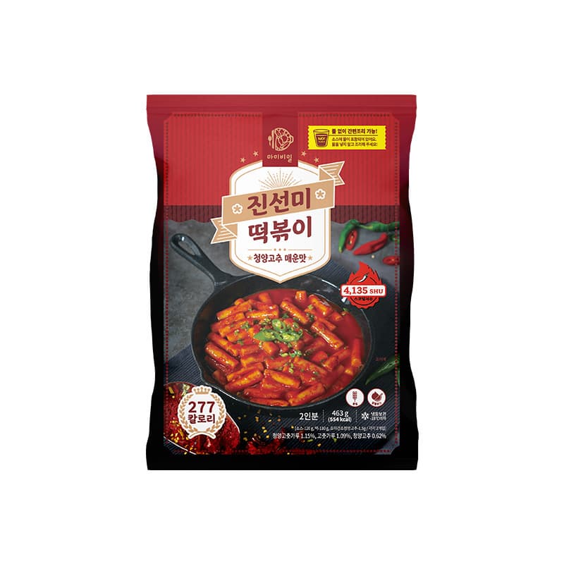 MYB Jinseonmi Tteok_Bokki_Rice cake_ Cheongyang pepper spicy taste 463G