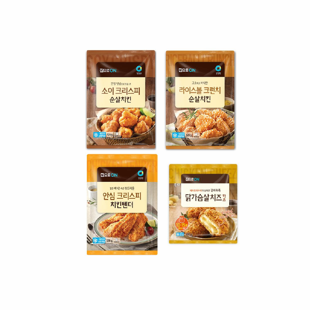 Chungjungone Korean seasoned spicy chicken Series