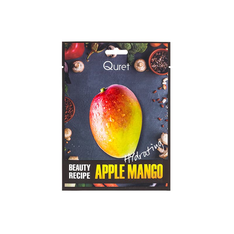 Quret Beauty Recipe Mask_Apple Mango