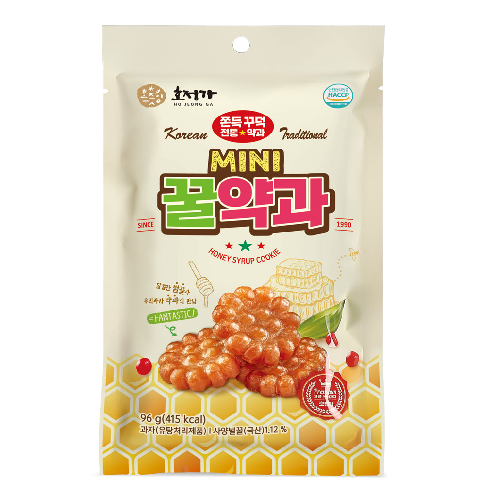 Hojeongga Honey Mini Yakgwa _Deep_fried Honey Cookie_ 96g