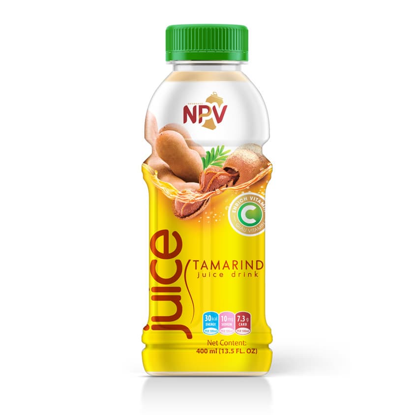NEW PACKING 400ML PET BOTTLE BEST FLAVOR TAMARIND JUICE DRINK WITH SMALL MOQ AND GOOD PRICE