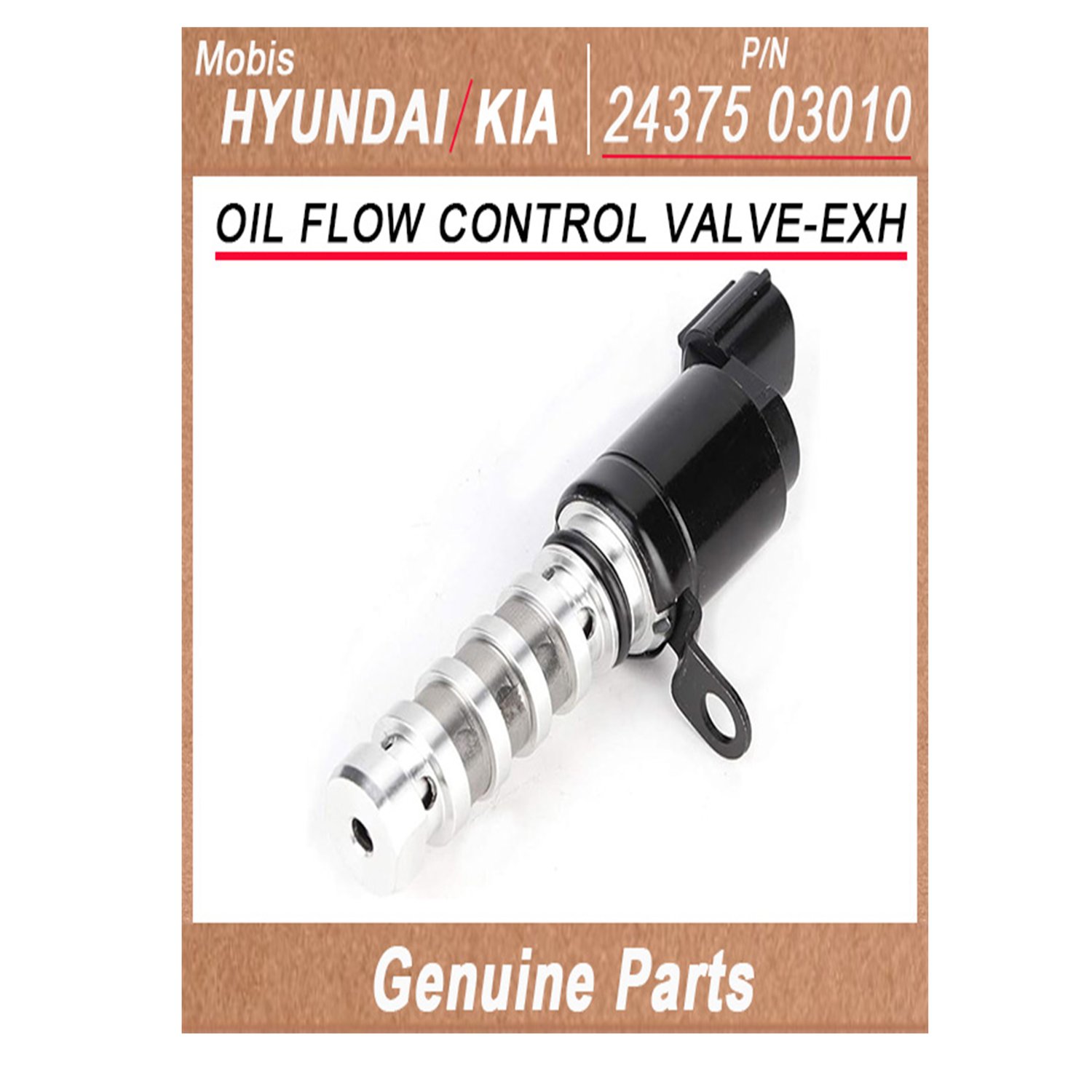 2437503010 _ OIL FLOW CONTROL VALVE_EXH _ Genuine Korean Automotive Spare Parts _ Hyundai Kia _Mobis