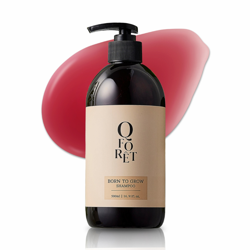 QFORET Born To Grow Hair Growth Shampoo W_Natural Korean Traditional Herbs