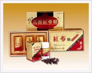 Korean Red Ginseng Extract Gold Capsule